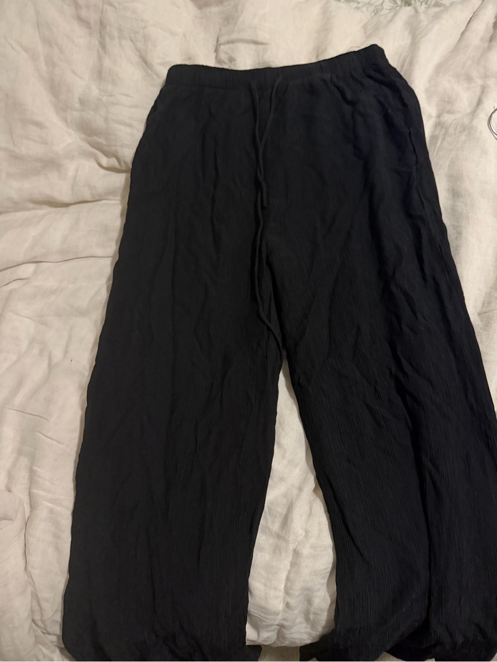 Lightweight Black Women's Swim Coverup Pants